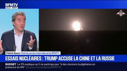 Donald Trump affirme que la Russie et la Chine mènent des essais nucléaires "mais n'en parlent pas"