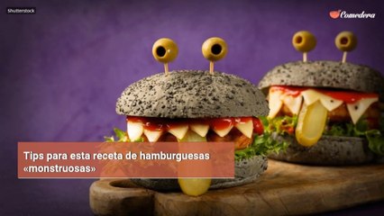 Tips para esta receta de hamburguesas «monstruosas»