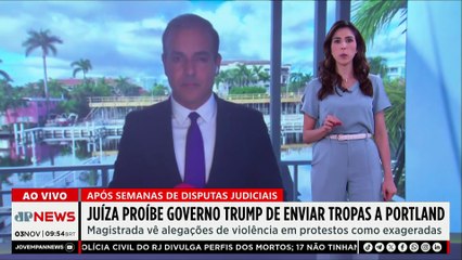 Juíza proíbe Trump de enviar Guarda Nacional a Portland