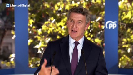 Feijóo convencido de que Sánchez "mintió" en el Senado "para tapar" la corrupción del PSOE