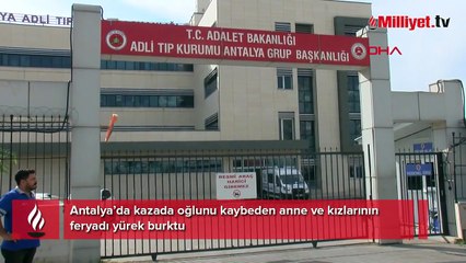 Antalya’da feci kaza: Ölen abilerinin ardından kız kardeşlerin feryatları yürekleri dağladı: 'Abi ölmedin kalk'