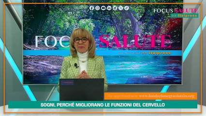 Focus Salute - Sogni, perch? migliorano le funzioni del cervello