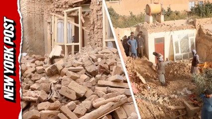 Northern Afghanistan shattered by 6.3 Earthquake, death toll climbs