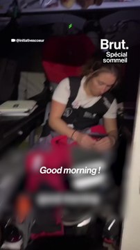 Comment Violette Dorange gère son sommeil pendant les courses.