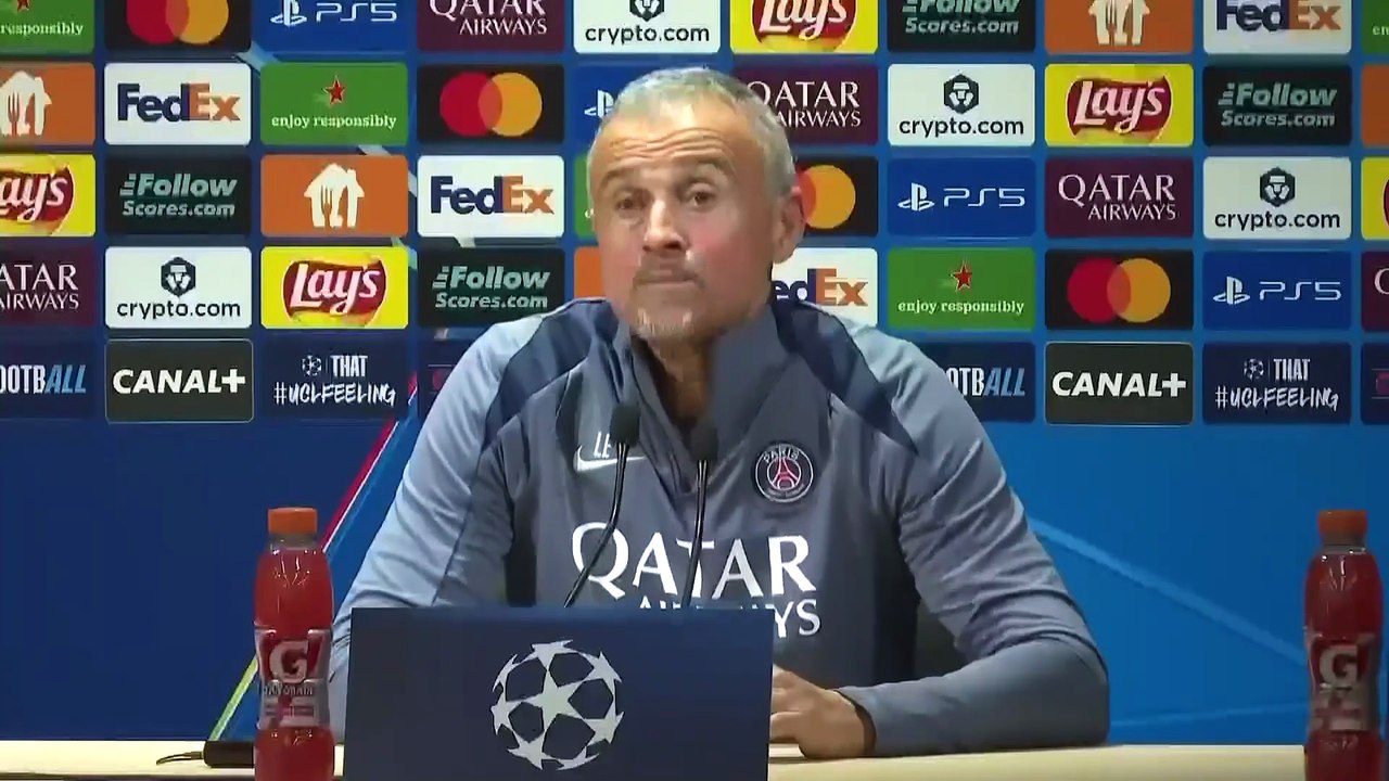 Luis Enrique : « Quinze victoires de suite, c'est incroyable... » - Foot - Ligue des champions