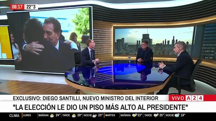 Diego Santilli contó lo que viene en el Congreso: reforma laboral, fiscal, del Código Penal y Presupuesto