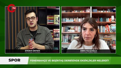 TÜPRAŞ'ta akıllara ziyan derbi! Fenerbahçe-Beşiktaş derbisini Ebru Kılıçoğlu yorumladı...