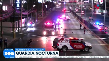 Hombre atropella a una persona en Monterrey, Nuevo León