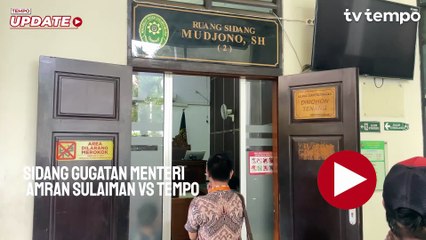 Ahli Pers Minta Sengketa Menteri Amran Vs Tempo Diselesaikan Melalui Dewan Pers