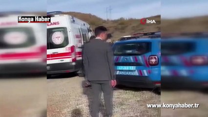 Konya'da öğrenci servisi uçuruma yuvarlandı: 14 yaralı