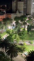 Caravana de motos generó molestias en los vecinos durante la noche del sábado