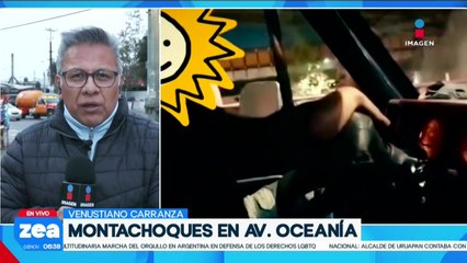 Captan el momento en el que presuntos montachoques acosan a conductor