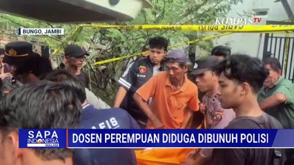Dosen Perempuan diduga dibunuh, Polisi: Motif Asmara Antara Korban & Pelaku | SAPA MALAM