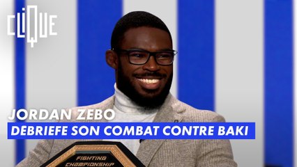 Jordan Zebo débriefe son combat contre Baki - Clique - CANAL+