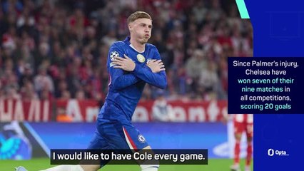 'I want Palmer back tomorrow!' - Maresca eager for star's return