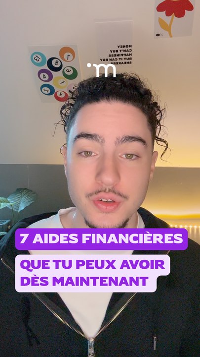 7 aides financière que tu peux avoir dès maintenant !