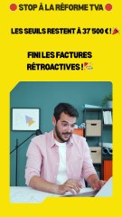 TVA : Les Seuils à 37 500 € sont maintenus ! 🥳 #tva #autoentrepreneur