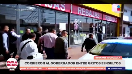 Pobladores expulsan a Ramírez Bedolla de funeral de Carlos Manzo | DPC con Paola Rojas