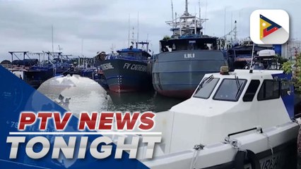 Ships in Iloilo River temporarily anchored ahead of ‘Tino’s’ expected landfall