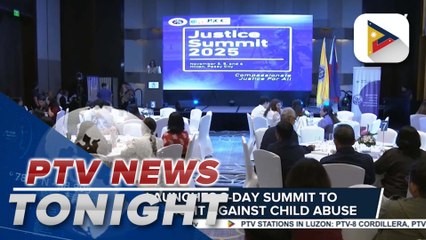 DOJ launches 3-day summit to intensify campaign against child abuse nationwide
