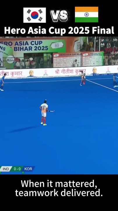 Teamwork when it mattered most — Throwback to the smashing goal in the final! 🏑