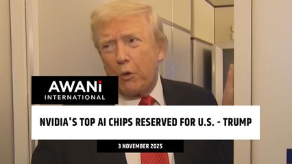 Nvidia's top AI chips reserved for U.S. - Trump