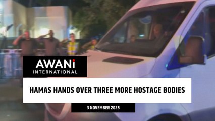 Hamas hands over three more hostage bodies