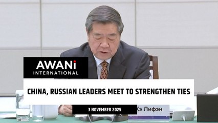 China, Russian leaders meet to strengthen ties