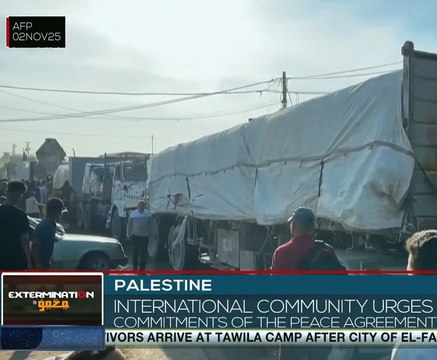 Palestine: International community urges enforcement of peace agreement commitments