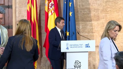 La dimisión de Mazón marca la actualidad política con reacciones en todos los partidos