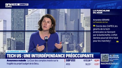 La bourse cash : "Les géants de la tech US interdépendants : l'effet domino pourrait serait fatal pour les marchés." - 03/11