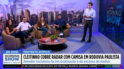 Senador Cleitinho COBRE radar com camisa e GERA POLÊMICA; SAIBA MAIS