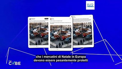 Disinformazione natalizia: l’immagine virale dei mercatini di Natale “blindati” in Germania è creata con l’AI