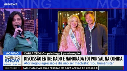 Dado Dolabella ADMITE AGRESSÃO em Piovani, mas NEGA ter BATIDO na atual namorada; psicóloga ANALISA