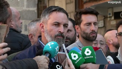 Abascal, sobre la dimisión de Mazón