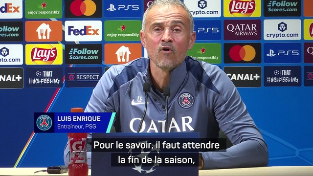 Luis Enrique : “Le Bayern a gagné ses 15 derniers matches, c’est incroyable”