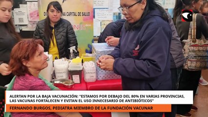 Alertan por la baja vacunación tras la pandemia