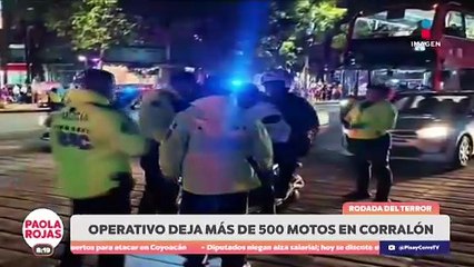 Rodada del Terror deja 500 motos detenidas y caos vial  | DPC con Paola Rojas
