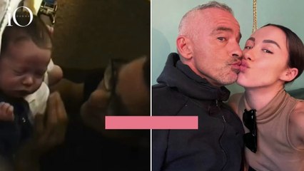 Aurora Ramazzotti, quando papà Eros le cambiava il pannolino: «Non sto piangendo...»