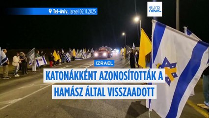 Katonákként azonosították a Hamász által visszaadott három túsz maradványait