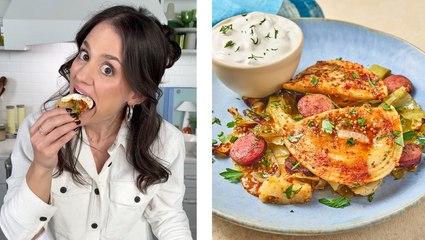 Pierogi Sausage Sheet Pan Dinner Recipe