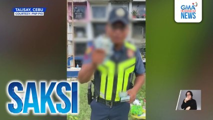 Pulis na may pa-bring me challenge sa kanyang vlog, tinanggal sa puwesto at iniimbestigahan | Saksi