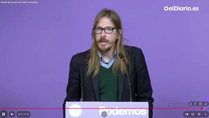 Podemos no comparte las opiniones de Verstrynge sobre su salida del partido pero le agradece su trabajo