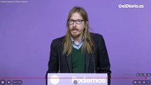 Podemos no comparte las opiniones de Verstrynge sobre su salida del partido pero le agradece su trabajo