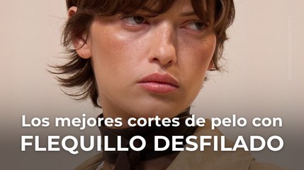 Los mejores cortes de pelo con flequillo desfilado