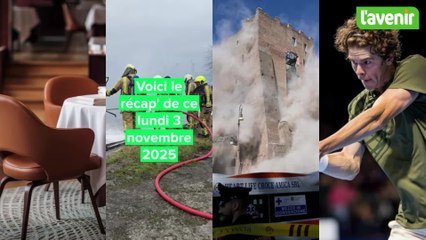 Le Récap' de ce 03/11/25