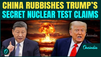 Xi HUMILIATES ‘Warmonger’ Trump | China Rejects Secret NUCLEAR Test Allegations by U.S | WW3