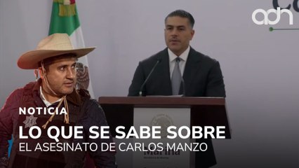 Gabinete de Seguridad informó sobre la investigación por el asesinato de Carlos Manzo en Michoacán