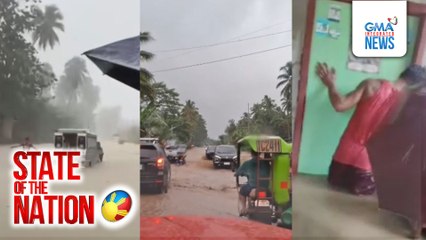 Bagyong Tino, nagpabaha sa Agusan del Norte | SONA