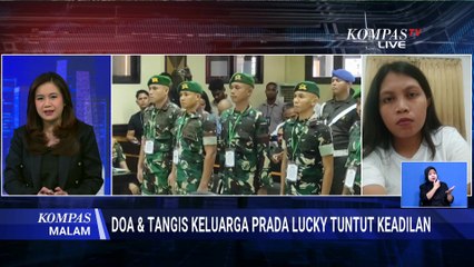 [FULL] Kakak Prada Lucky Soroti Sidang Lanjutan Kematian Adiknya, Singgung Peran Lettu Ahmad Faisal